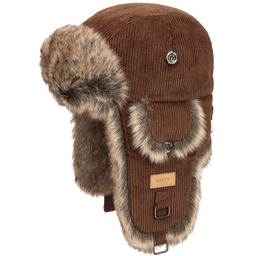 Czapka Pilotka Rip Bomber by Barts, brązowy, One