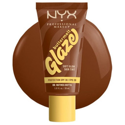 NYX Professional Makeup Buttermelt Glaze Tint, Podkład SPF30