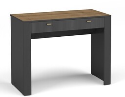 Toaletka biurko z szufladą czarna MOSSA MO10