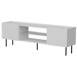 Cama Meble Szafka RTV EF LUCCA 180x40x59 biały