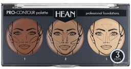 HEAN - PRO-CONTOUR palette - professional foundation -