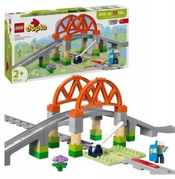 Lego Duplo 10426 Tory kolejowe i wiadukt