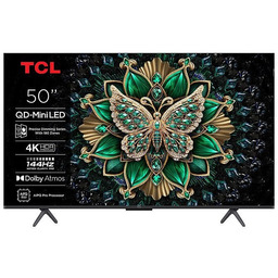TCL 50C61K 50'' QD-MiniLED 4K GoogleTV 144Hz Dolby