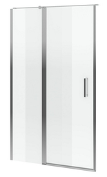 Excellent Mazo drzwi wnękowe wahadłowe 130 cm przejrzyste