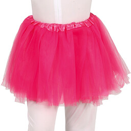 Spódniczka Tutu dla dziewczynki - ciemnoróżowa - 30