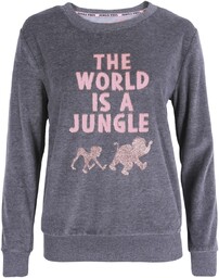 Szara bluza Księga Dżungli DISNEY S