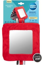 CANPOL BABIES Zabawka edukacyjna Sensory Toys Duże lusterko
