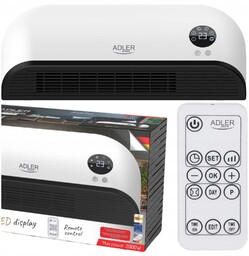 Kurtyna powietrzna nagrzewnica 2000W Led Pilot Timer Zimny