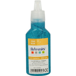 Glitter Glue 25 ml Niebieski