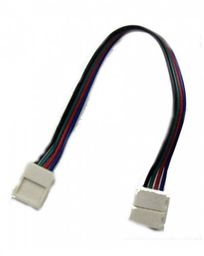 Złączka CLICK podwójna RGB 10mm + przewód
