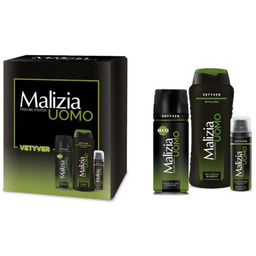 Malizia Uomo VETYVER Zestaw Szampon i żel pod