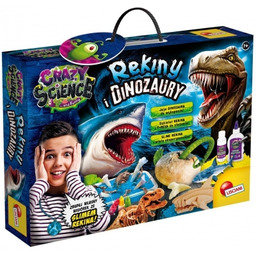 Lisciani Crazy Science Rekiny I Dinozaury 97586