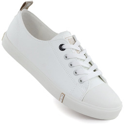 Trampki niskie damskie ekoskóra białe Big Star TT274023