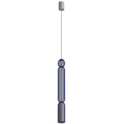 Lampa wisząca SINGLES A granatowy / beżowy 12196