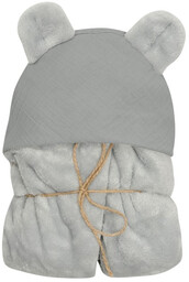 Kocyk 95 x 95 z Kapturkiem Koala Muslin
