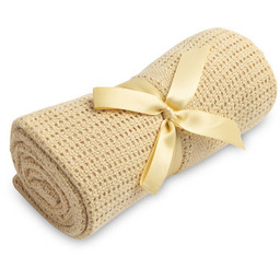 Koc Ażurowy Moli Beż Kawa