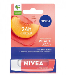 Nivea - PEACH SHINE - 24h Moisture Lip