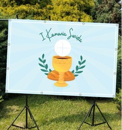Pierwsza Komunia Święta- Baner okazjonalny
