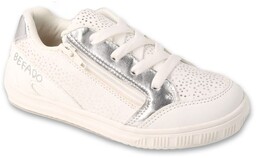 Dziewczęce sneakersy kremowe Befado