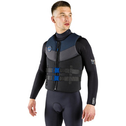 Kamizelka asekuracyjna męska JOBE Neoprene czarno-niebieska 244922003 L