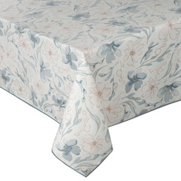 Eurofirany Obrus 145x350 Ines 10 beżowy niebieski