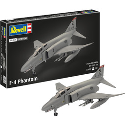 Revell F-4 Phantom Model Myśliwca, Szary, Skala 1:72