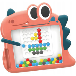 WOOPIE Tablica Magnetyczna dla Dzieci Montessori MagPad Dinozaur