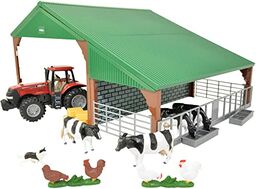 Britains 1:32 Zestaw Farm Rolniczych z Ciągnikiem, zwierzętami
