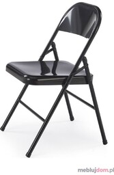 Krzesło składane K-565 Halmar Czarny
