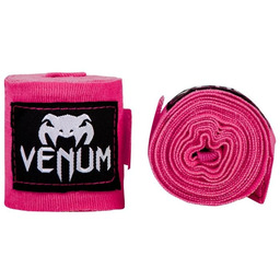 VENUM Bandaże bokserskie 4m Neo Pink