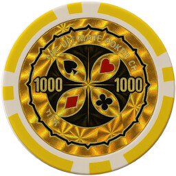 ŻETON DO GRY Z NOMINAŁEM 1000 KASYNO POKER