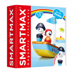 Pierwsze Klocki magnetyczne Smart Max Iuvi Games Piraci