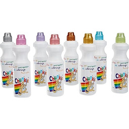 Chunkie Tropicale Erasable Coloured Metal Markers - 8