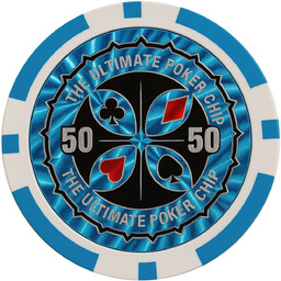 ŻETON DO GRY Z NOMINAŁEM 50 KASYNO POKER