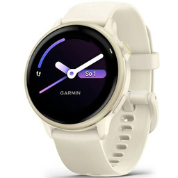 GARMIN Zegarek sportowy Vivoactive 6 Beżowy Głośniki lub