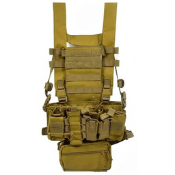 EXTRALINK Kamizelka taktyczna Airsoft ASG MIL-1122 Zielony