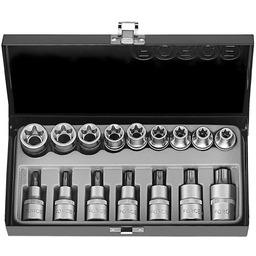 FORCE 4171 Zestaw kluczy nasadowych Torx