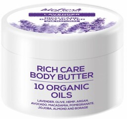 Masło do ciała 10 organicznych olejków Organiczna Lawenda,