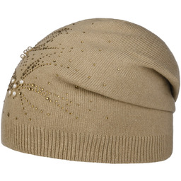 Czapka Beanie Pienza by Lipodo, beżowy, One Size