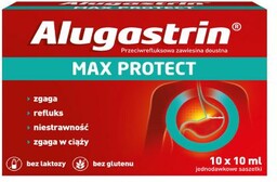 Alugastrin Max Protect, 10x 10ml sasz.