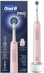 Braun Oral-B szczoteczka elektryczna PRO3 Pink CrossAction (różowy)