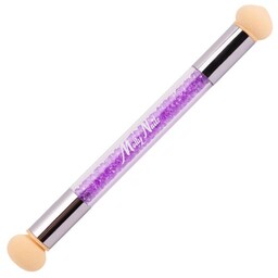 Dwustronny pędzel gąbka Molly Nails do ombre
