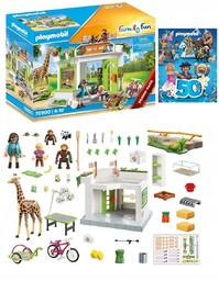 Playmobil Lecznica Zwierząt W Zoo Zestaw 70900 4+