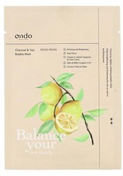 Ondo Beauty 36.5 PONG-PONG Charcoal and Yuja Bubble