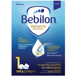 Bebilon Advance 1 Mleko początkowe od urodzenia, 1000