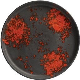 TALERZ Z WYSOKIM RANTEM BLOOM 27 cm CZARNY