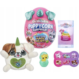 Rainbocorns PuppyCorn Magic Heart Maskotka Piesek Jajko Niespodzianka