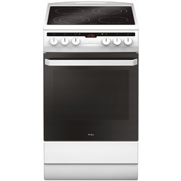 Kuchnia ceramiczna Amica 58CE3.315HTaQ(W) Biała 50 CM