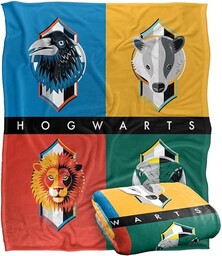 HARRY POTTER Silky Touch super miękki koc narzuta,