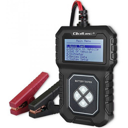 Qoltec Cyfrowy Tester akumulatora z LCD 12V AGM